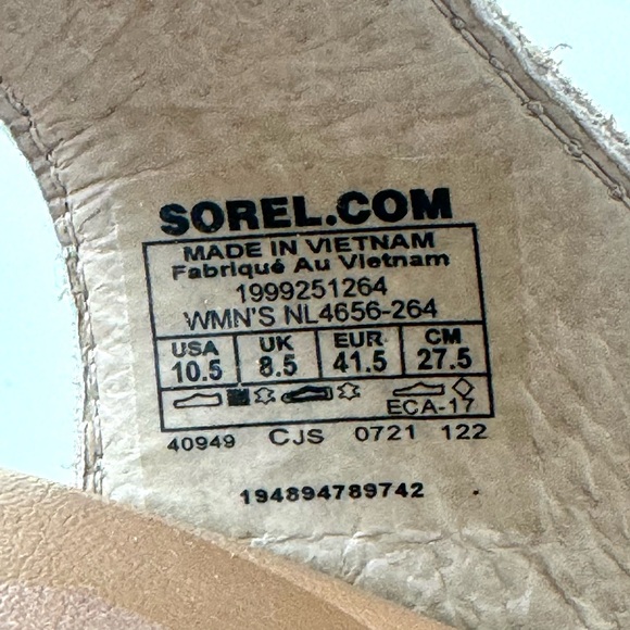 Sorel Ella II Sandals Size 10.5 in Tan multi (NWOB) - Picture 10 of 10